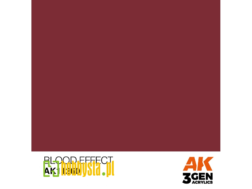 11260 Blood Effects Acrylic - image 1