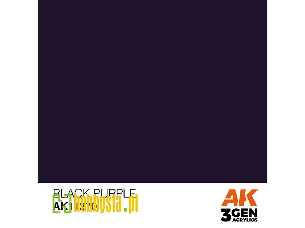 11270 Color Punch - Black Purple Acrylic - image 1