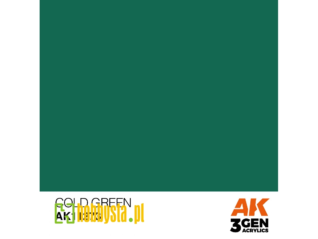 11273 Color Punch - Cold Green Acrylic - image 1 11273 Color Punch - Cold Green Acrylic - image 1