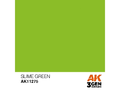 11275 Color Punch - Slime Green Acrylic - image 1