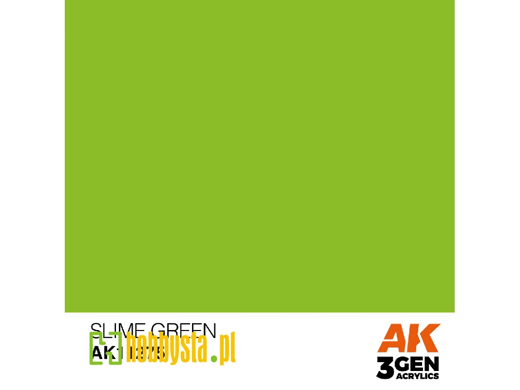 11275 Color Punch - Slime Green Acrylic - image 1
