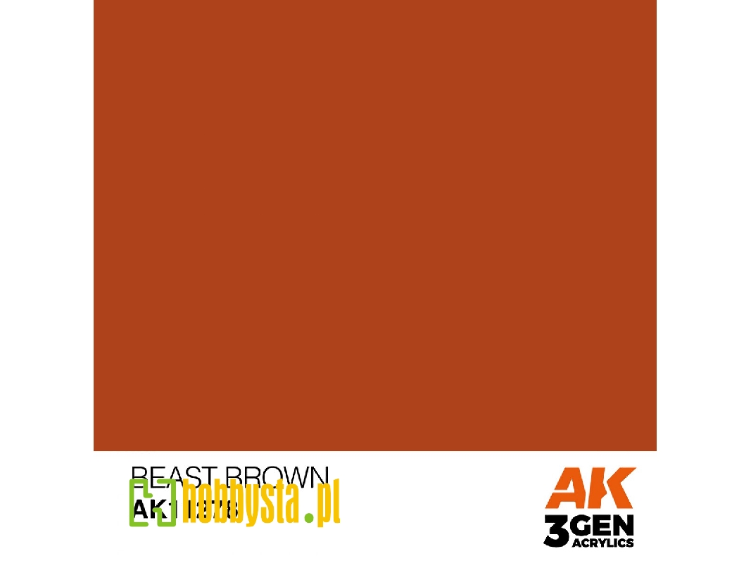 11278 Color Punch - Beast Brown Acrylic - image 1 11278 Color Punch - Beast Brown Acrylic - image 1