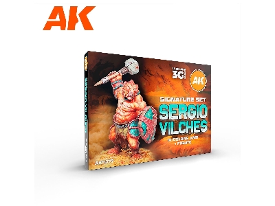 Sergio Vilches - 3gen Signature Set (14 Colors And 1 Figure) - image 1