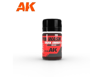 Ak325 Pin Wash - Dark Umber Enamel - image 1