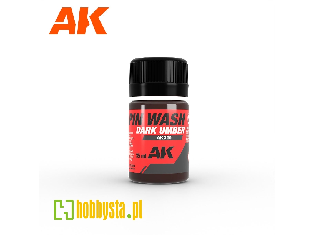 Ak325 Pin Wash - Dark Umber Enamel - image 1