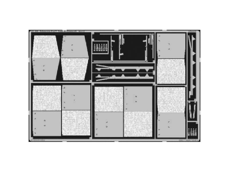 Tiger I Ausf. E interior 1/35 - Academy Minicraft - image 1