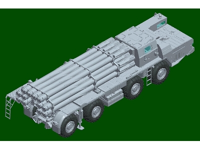 Russian 9a52-2 Smerch-m Multiple Rocket Launcher Of Rszo 9k58 Sm - image 6