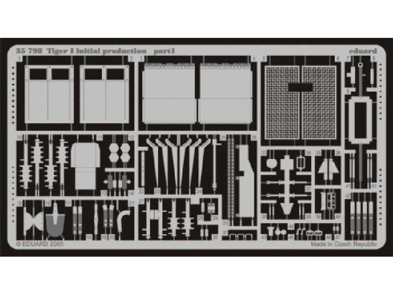 Tiger I initial production 1/35 - Dragon - image 1