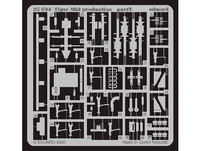 Tiger I Mid.  Production 1/35 - Tamiya - image 3