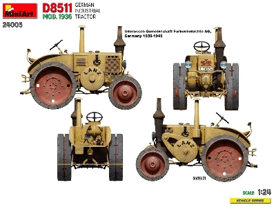 German Industrial Tractor  D8511 Mod. 1936 - image 11