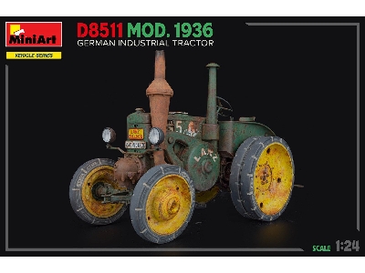German Industrial Tractor  D8511 Mod. 1936 - image 14