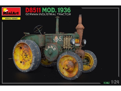 German Industrial Tractor  D8511 Mod. 1936 - image 15