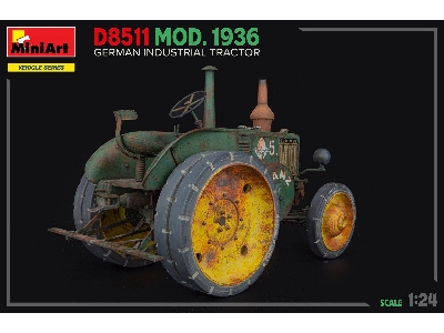 German Industrial Tractor  D8511 Mod. 1936 - image 17