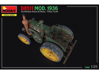 German Industrial Tractor  D8511 Mod. 1936 - image 20