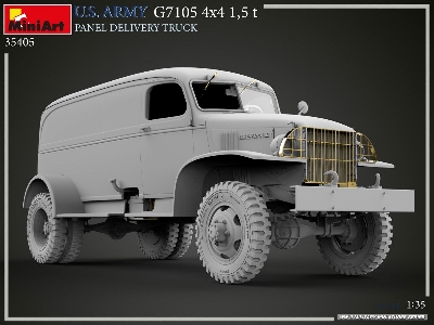 U.S. Army G7105 4х4 1,5 T Panel Delivery Truck - image 1