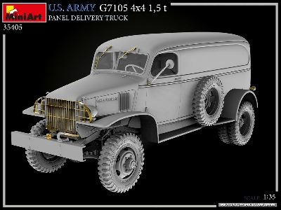 U.S. Army G7105 4х4 1,5 T Panel Delivery Truck - image 5