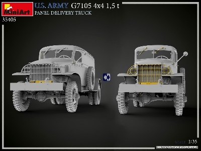 U.S. Army G7105 4х4 1,5 T Panel Delivery Truck - image 9