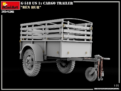G-518 Us 1t Cargo Trailer &#8220;ben Hur" - image 4