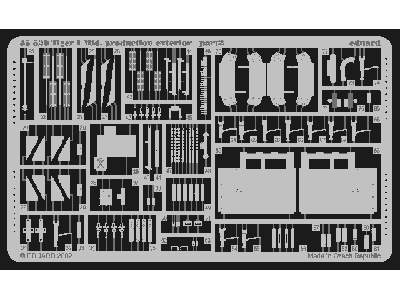 Tiger I Mid.  Production exterior 1/35 - Academy Minicraft - image 3