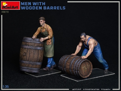Men With Wooden Barrels - image 5