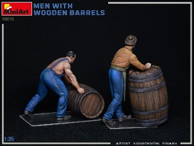 Men With Wooden Barrels - image 7