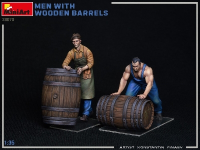 Men With Wooden Barrels - image 8
