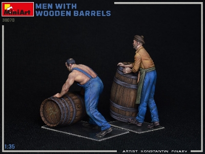 Men With Wooden Barrels - image 9