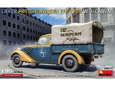 Liefer Pritschenwagen Typ 170v With Canvas - image 1