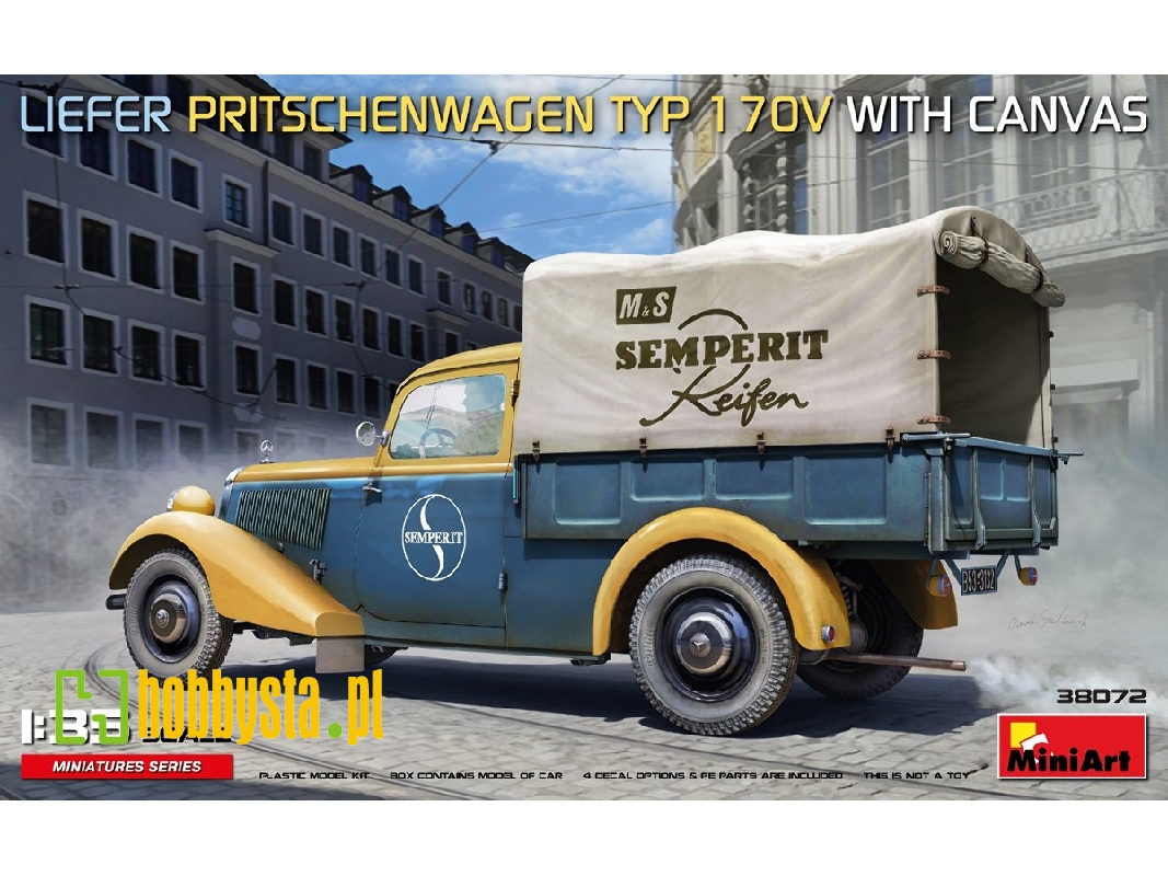 Liefer Pritschenwagen Typ 170v With Canvas - image 1