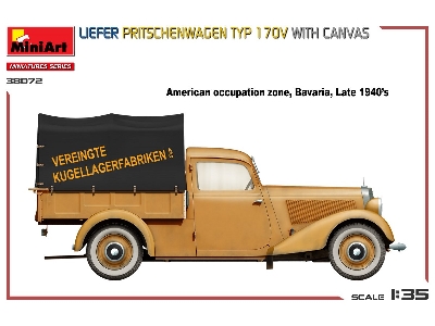 Liefer Pritschenwagen Typ 170v With Canvas - image 5