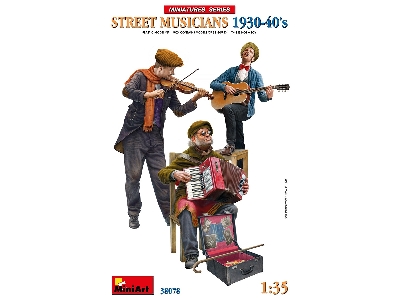 Street Musicians 1930-40&#8217;s - image 1