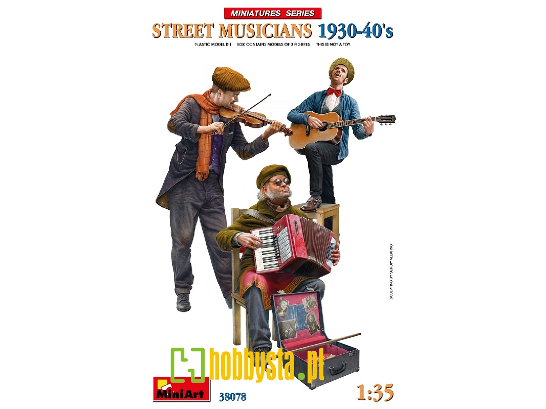 Street Musicians 1930-40&#8217;s - image 1