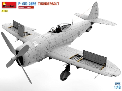 P-47d-25re Thunderbolt. Advanced Kit - image 1