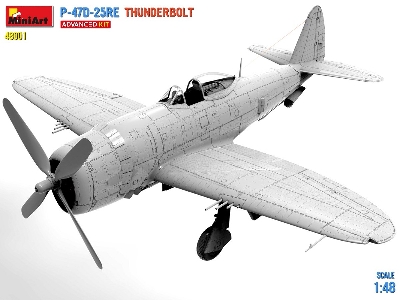 P-47d-25re Thunderbolt. Advanced Kit - image 2