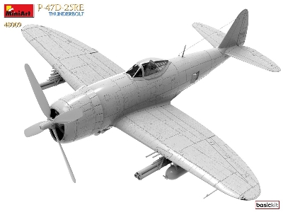 P-47d-25re Thunderbolt. Basic Kit - image 1