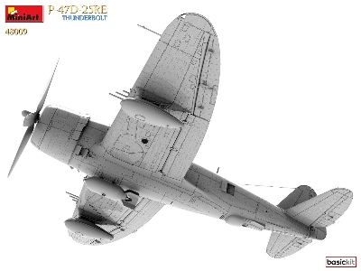 P-47d-25re Thunderbolt. Basic Kit - image 3