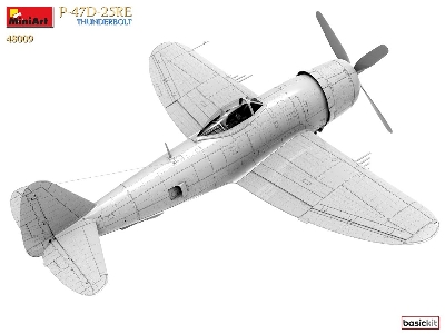 P-47d-25re Thunderbolt. Basic Kit - image 5