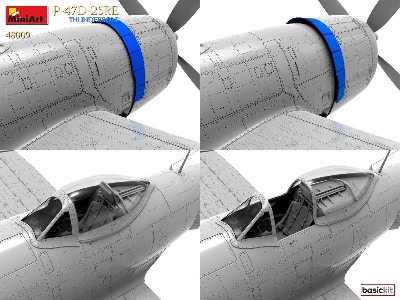 P-47d-25re Thunderbolt. Basic Kit - image 6
