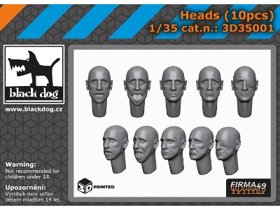Heads (10pcs) - image 1