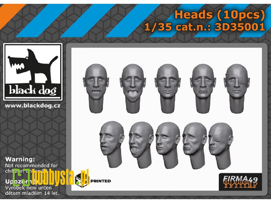 Heads (10pcs) - image 1