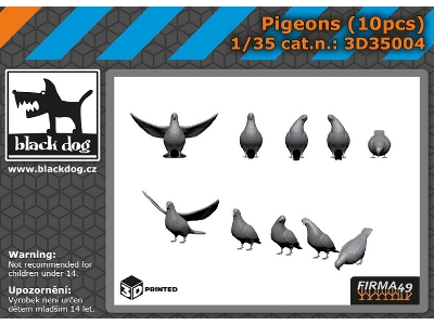 Pigeons (10pcs) - image 1