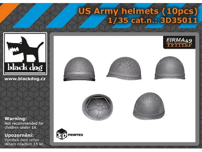 Us Army Helmets (10pcs) - image 1