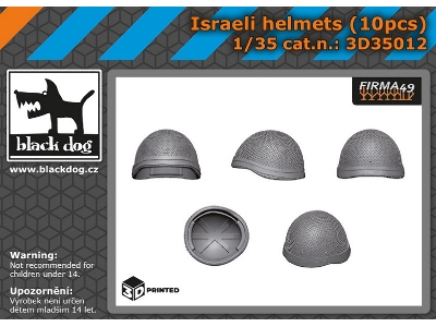 Israeli Helmets (10pcs) - image 1