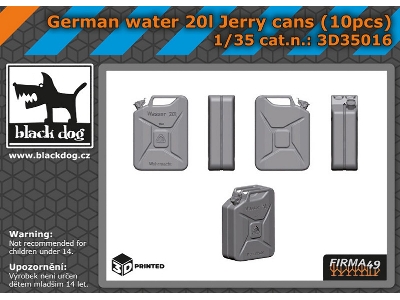 German Water 20l Jerry Cans (10pcs) - image 1