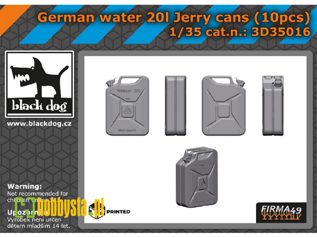 German Water 20l Jerry Cans (10pcs) - image 1