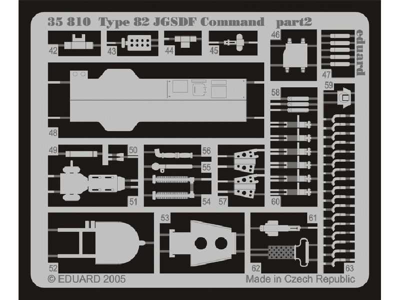 Type 82 Command Type 82 JGSDF Command 1/35 - Trumpeter