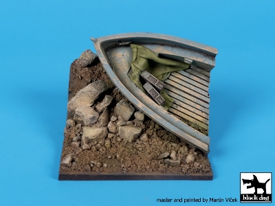 Destroyed Boat Base (60mm X 60mm) - image 2