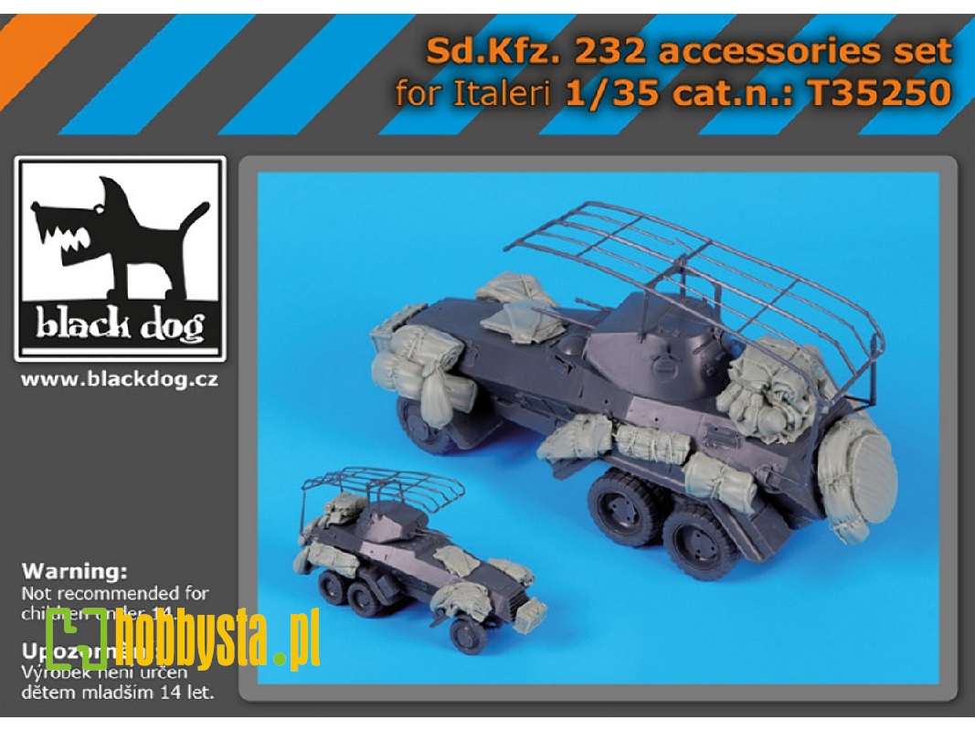 Sd.Kfz 232 Accessories Set For Italeri - image 1