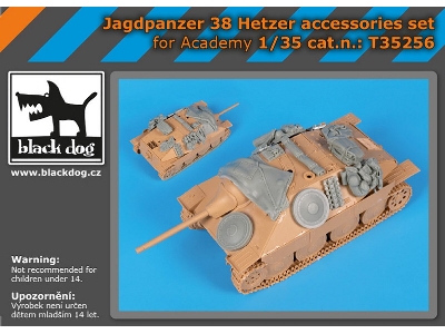 Jagdpanzer 38 Hetzer Accessories Set For Academy - image 1