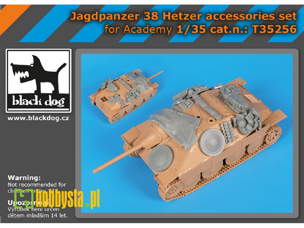 Jagdpanzer 38 Hetzer Accessories Set For Academy - image 1